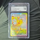 Pikachu ex 238/191 Surging Sparks CGC 10 Special Illustration Rare Holo