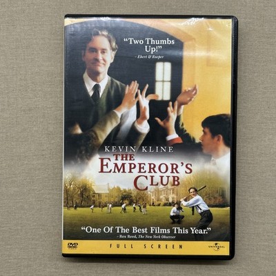 The Emperor's Club (DVD FS 2002) Coming Of Age Drama Kevin Kline Emle Hirsch +