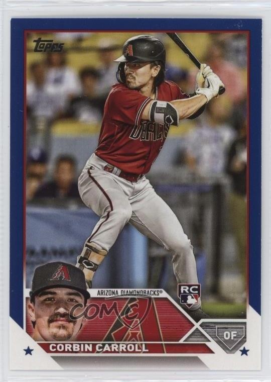 2023 Topps Series 2 Royal Blue Corbin Carroll #401 Rookie RC 19nq