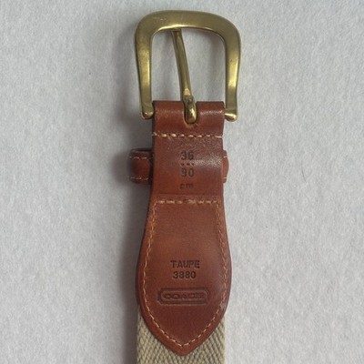 Coach classic canvas belt cr443_imbdx_a0?$mobileProductV3$ main image 4