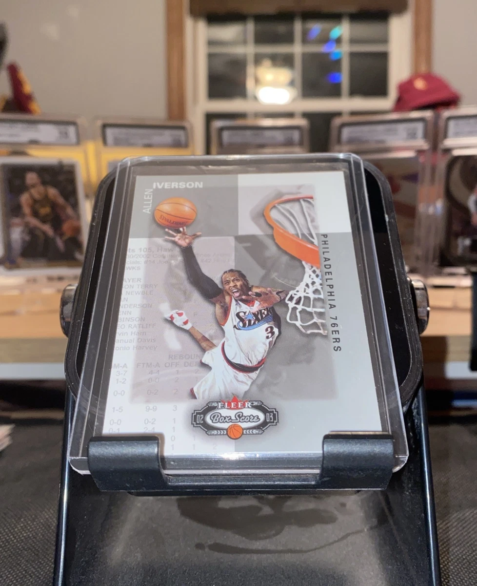 Fleer Allen Iverson Basketball 2002-03 Season Sports Trading Cards