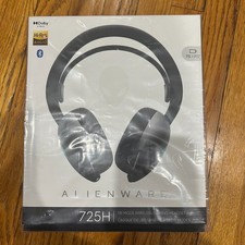 Alienware Tri-Mode Wireless Gaming Headset AW725H - Wired/Wireless, Bluetooth 5.