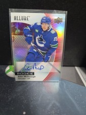 Aidan McDonough RC AUTO 💎 2023-24 Upper Deck ALLURE Red Rainbow Auto #125