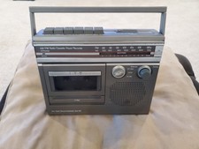 Vintage JCPenney 681-3256 AM/FM Stereo Cassette, Radio Works/Cassette Needs Work