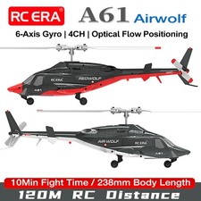 RC ERA A61 Airwolf 4CH 6 assi giroscopio posizionamento flusso ottico RC RTF elicottero