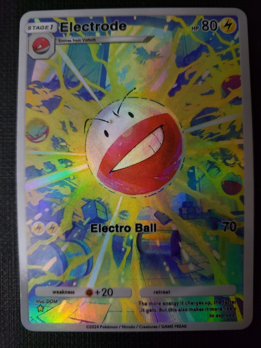 Electrode TCG Pocket Custom Textured DIY Holo Foil Card