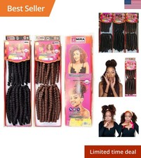 8 Inch Havana Curl Crochet Braids Synthetic Hair Extensions Passion Twist Tangle