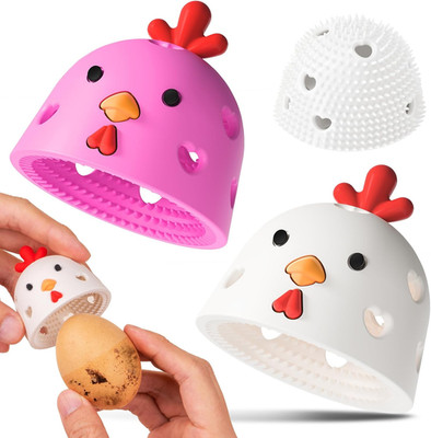 2PCS Egg Brush,Egg Cleaner, Egg Washer for Fresh Eggs,Egg Scrubber Farm Fresh Eg