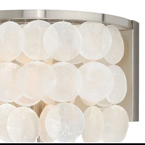 Elsa 3-Light Bathroom Light in Transitional and Flush Style 6.25 Inches Tall and - Picture 2 of 5