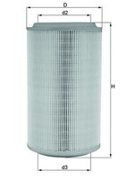 Knecht Luftfilter Lx 913 Filtereinsatz FüR Alfa Lancia Thesis Sw 166 156 147 Gt