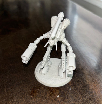 Kids Logic MiniTech Robotech or BattleTech Officer s Pod Marauder Figure