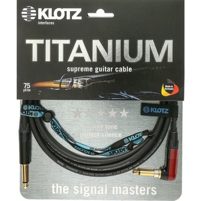 Klotz TIR0300PSP Titanium Instrumentenkabel 3 m - Instrumentenkabel