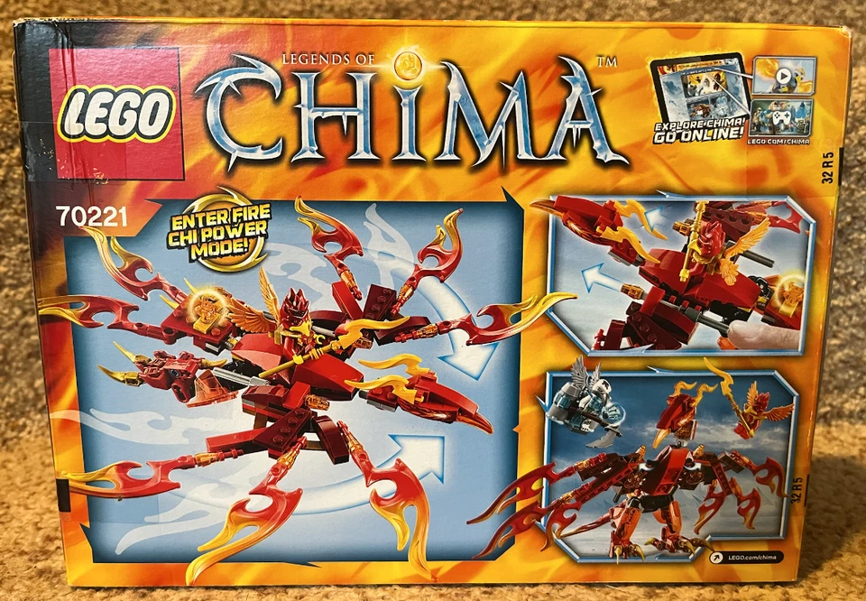 NIB Lego 70221 Flinx’s Ultimate Phoenix - Sealed - minor box wear - Image 2 of 4