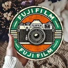 Fuji Film Vintage Retro Camera Design Tin Metal Signs Home Décor 8x8