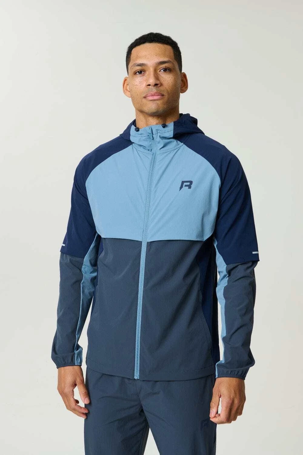 Reprimo Vortex Windbreaker Jacket 'Dusty Blue Ink Blue'