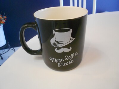 MORE COFFEE PLEASE TRI COASTAL 2019 LARGE MUG 5'' X 6'' 