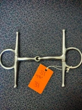 4 3/4" Snaffle Bit Stainless Steel Full 6 1/2 " Cheek (bx 31)