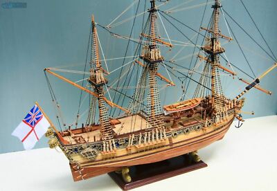 HMY Royal Caroline 1749 Scale 1/50 33'' Wooden Ship Model