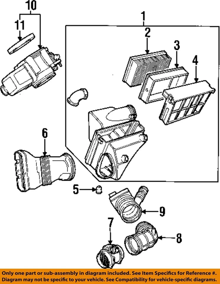 Used Fuel Injection Throttle Body fits: 2001 Bmw 330I  Grade A — 第 3/4 张图片