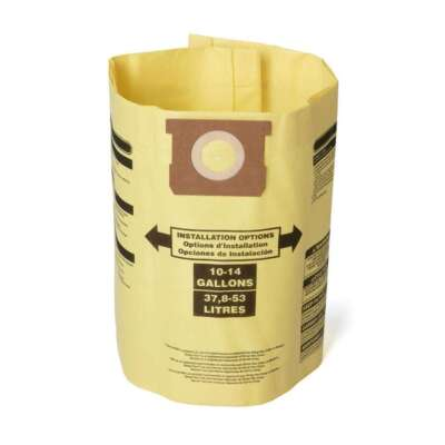 #ad #ad 2 Pk Craftsman Wet Dry Vacuum Cleaner Dust Bag 10 14 Gallon CMXZVBE3877 $17.95