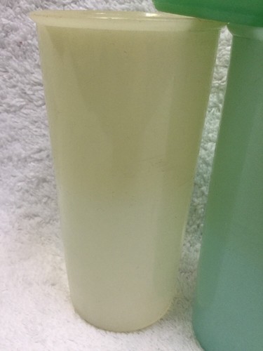 5 Tupperware Cup Tumbler Vintage Pastel Colors 6 Oz Orange Yellow 117 Lot Kids - Picture 2 of 4