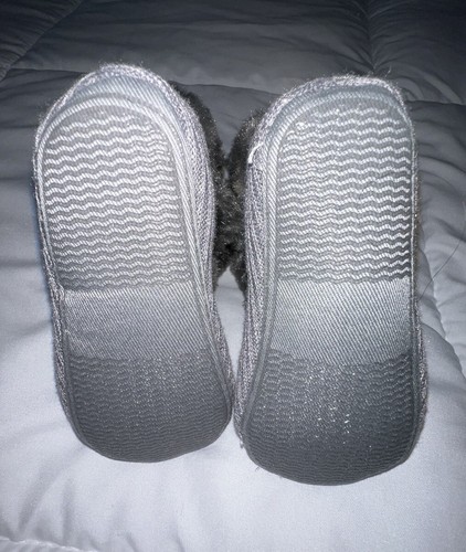 Valen Sina Toddler Booties Gray with Fur Trim Size 21 EU (5.5 US, 18-21 Months) - Picture 6 of 11