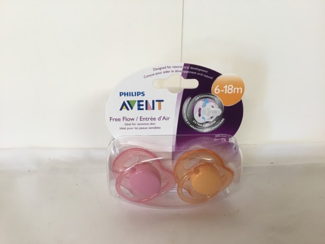 avent freeflow pacifier 18