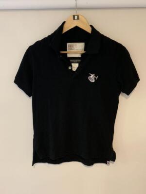 MASTERMIND JAPAN GS Polo Shirt Tops men Size M Cotton Skull Black