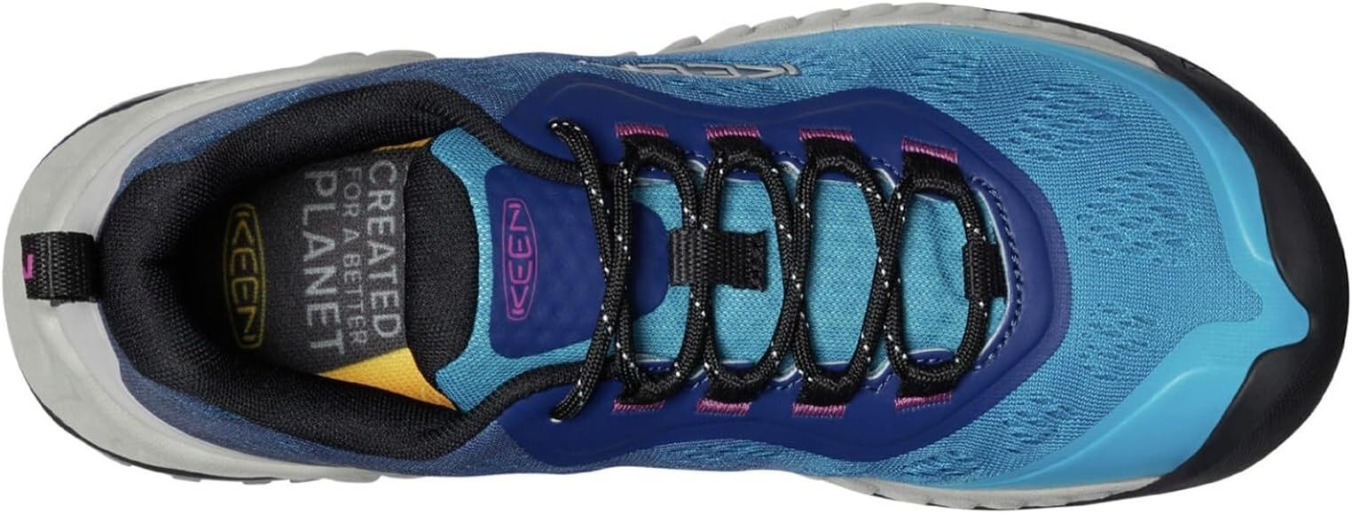 NUOVE scarpe da trekking ventilate Keen donna NXIS Speed bassa altezza (blu fiordo ombre) 6