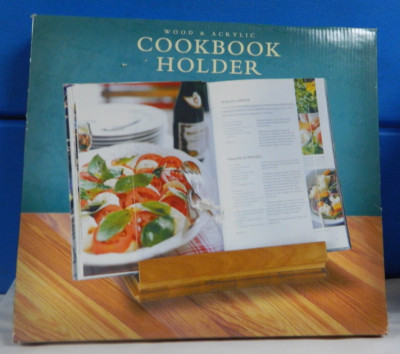 Niob Barnes And Noble Finished Hardwood And Acrylic Cookbook