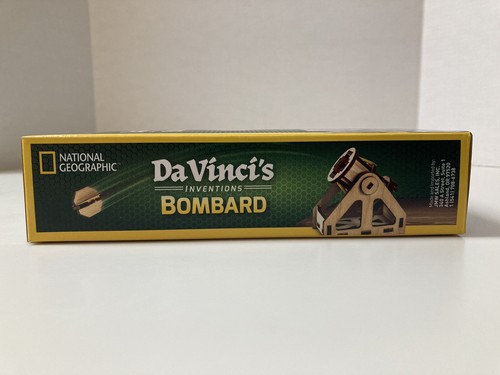 National Geographic Da Vinci's Bombard Kit Build an Ancient Cannon STEM Complete - Picture 8 of 9