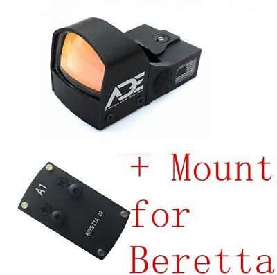 ADE RD3-009 Red Dot + Optic Plate for Beretta M9 22LR/92FS ADE RD3-009 Red Dot + Optic Plate for Beretta M9 22LR/92FS