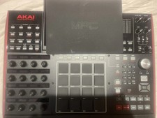Akai Mpc X With Mpc Bible Tutorial Book 2.13 And Decksaver Cover.