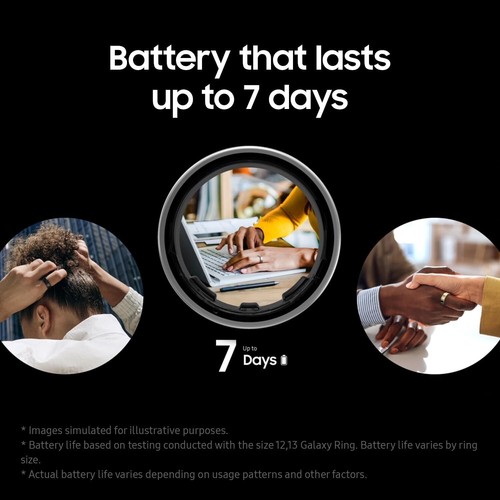 Samsung Galaxy Ring Titanium Smart Health Rings Galaxy AI Sizes 5-15 - Picture 265 of 319