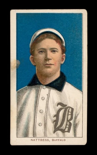 1909-11 T206 Set-Break Billy Nattress Piedmont VG-VGEX *GMCARDS*
