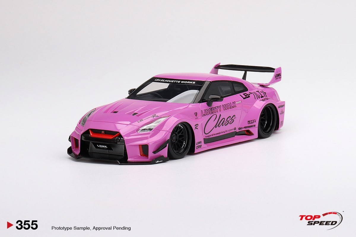 1:18 Nissan R35 GT-RR Ver.1 -- Pink 1:18 Nissan R35 GT-RR Ver.1 -- Pink