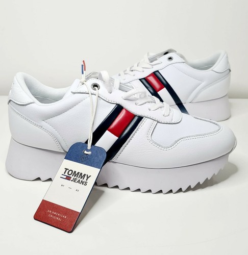 tommy high cleated sneaker