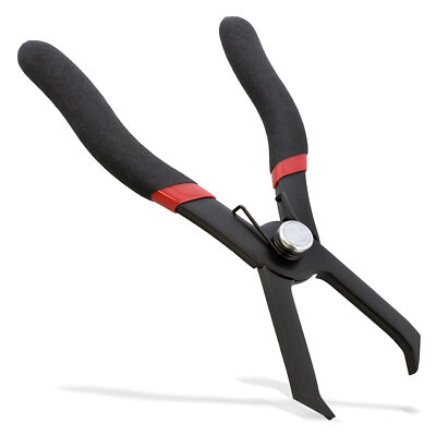 ABN | Push Pin Pliers   30 Degree Plastic Fastener Remover Clip + Rivet Puller