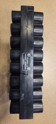 1 New Burndy 1PLD600-8 Insulated 8-Port Connector #4AWG-600KCMIL, NEW