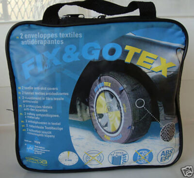 Jeu De 2 Chaussettes Neige Tourisme FIX&GO TEX G ,Taille : 235/35-19