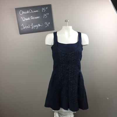 navy blue sundress