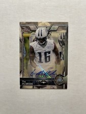 Marketplace image: Tre McBride 2015 Topps Chrome #196 Superfractor Rookie RC Auto 1/1 Titans