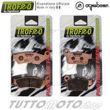 KIT PASTIGLIE FRENO ANT+POST TROFEO SINTERIZZATE YAMAHA WRF 450 2003 2004 2005
