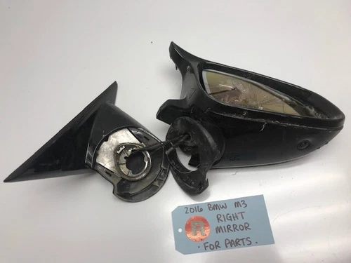 16 BMW F80 F82 F83 M3 M4 RIGHT SIDE VIEW MIRROR W/ CAMERA FOR PARTS 15-19 41K