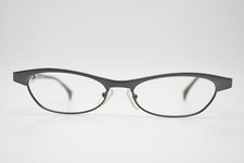 Occhiali vintage Alain Mikli 2700 grigio marrone ovale montatura eyeglasses