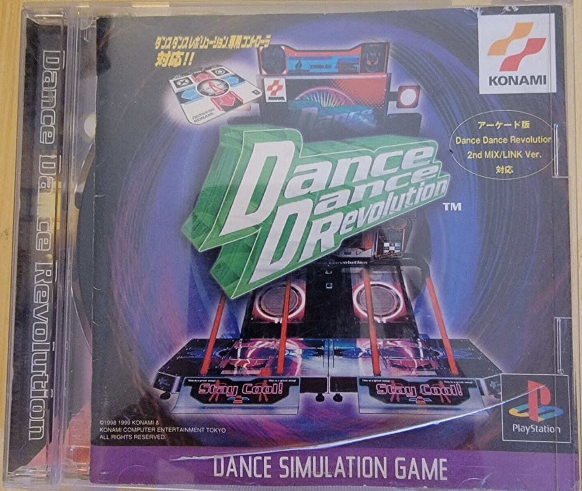 Dance Dance Revolution-PlayStation 1 PS1-Japan Import*-US Dance Dance Revolution-PlayStation 1 PS1-Japan Import*-US