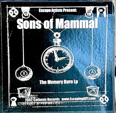 ESCAPE ARTISTS Present SONS OF MAMMAL Memory Burn LP *ORIG 2002 