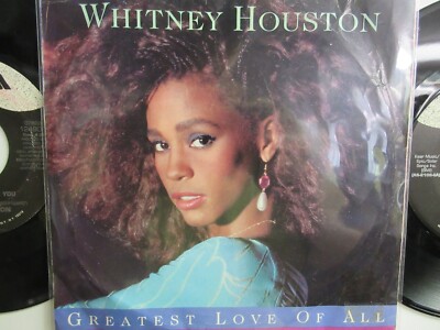 💥4 ' WHITNEY HOUSTON ' HIT 45's+1PS[Greatest Love Of All] THE