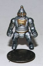 Very Small Micro Machine Plastic Bendable Robot in Silver Color 