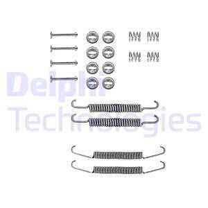Delphi LY1017 ZubehÖRsatz, Bremsbacken Hinterachse Vorderachse FÜR Autobianchi F-image